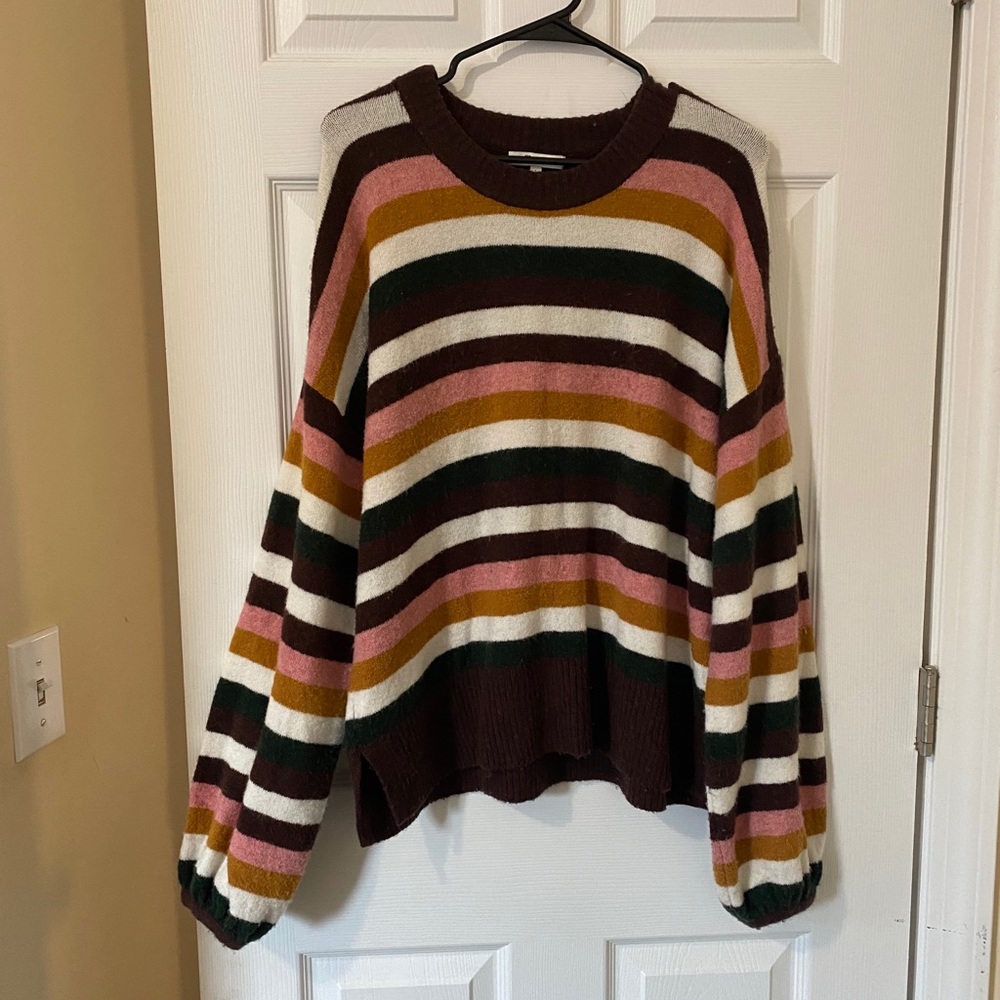 Madewell Striped Wool Sweater